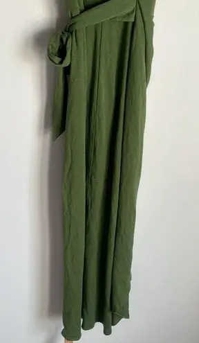 Reformation NEW  Kaila Midi Dress Green