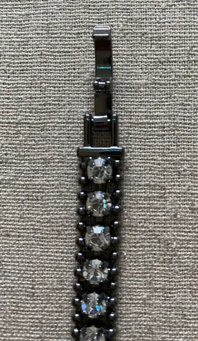 Stella & Dot Gunmetal Urbane Bracelet