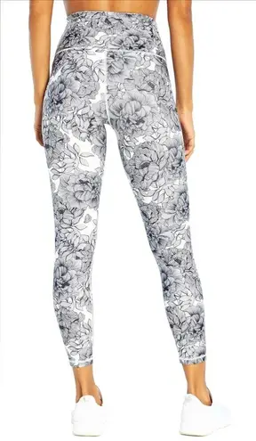 Balance Collection  Contender Luxe High Rise Long Legging in White Contour Floral