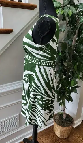 Apt. 9  Women's Green/White Maxi Dress Size PS