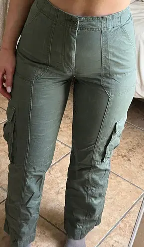 Abercrombie & Fitch Green Cargo Pants