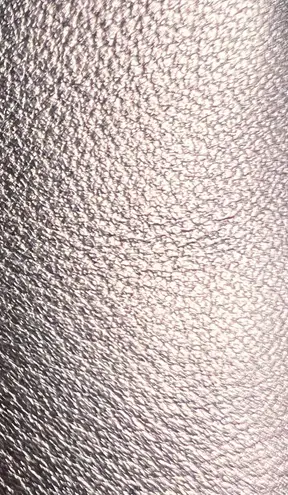 Halston Heritage | Arwen Mink Metallic Leather Studded Flats. Size: 8.5M