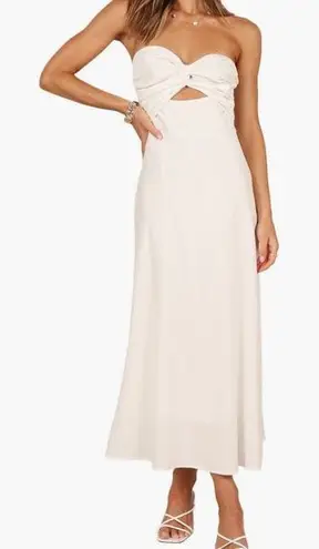 Petal and Pup NWT $79 ROSETTA DRESS - white 0 XS
