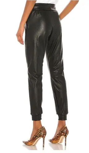 Commando  Faux Leather Jogger Size Small Black NWT Pockets Rocker Band Cocktail