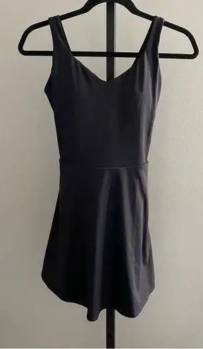 Athletic Dress with Built in Sports Bra and Shorts Size XS Black