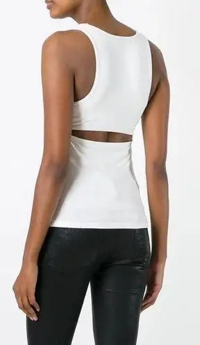 Alexander Wang T by Cut Out Back tank top size S small