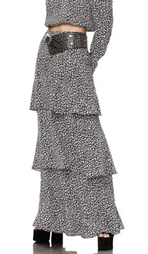 AFRM Tiered Maxi Skirt Size Small Petite