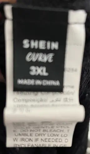 Women’s Black Cover Up Dress Size 3X