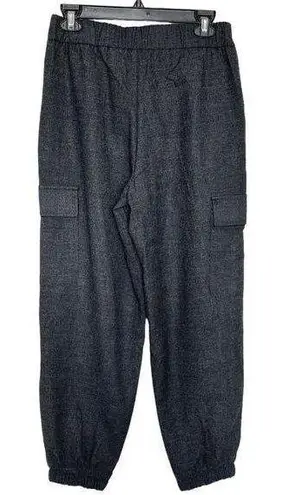 A New Day  Women's Pants Size 6 High-Rise Ankle Jogger Brown Charcoal Plaid