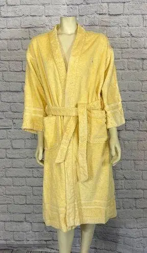 Ralph Lauren Vintage  His & Her Terry towel robe in yellow size M & L