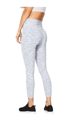 Lululemon  Wunder Under High Rise 25” Inseam Size 4 Wee are From Space Grey White thumbnail 2