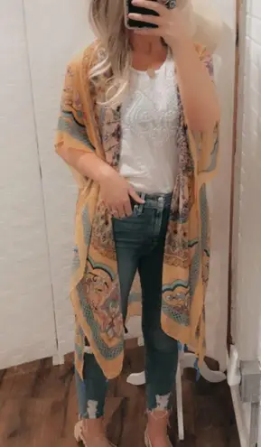 Woven Heart boho kimono