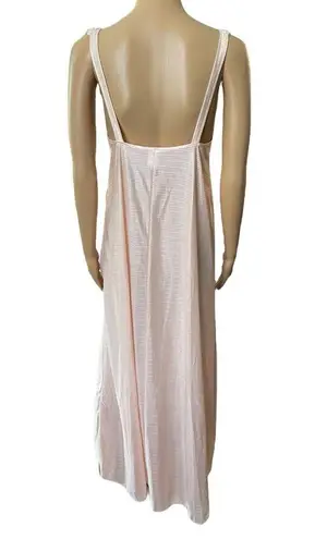 Petra Fashions Vintage 80s Pink Elegant Lingerie Intimates Peignoir Slip Dress