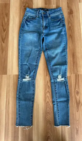 Black Label Distressed Jeans