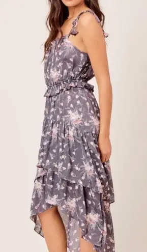 Lovestitch Women’s Nieva Floral Tie Strap Midi Dress size Small