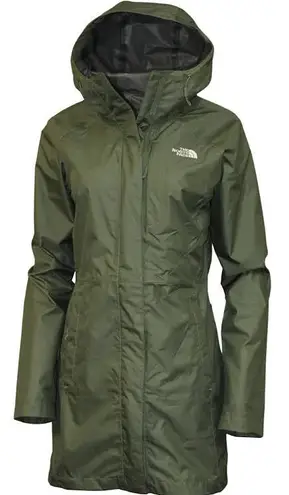 The North Face  Green Rain Jacket