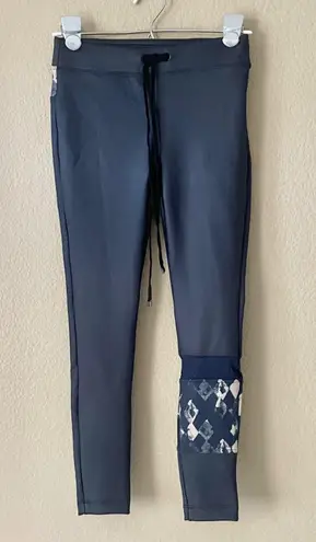 Koral NEW Castle Diamond Print Black Legging