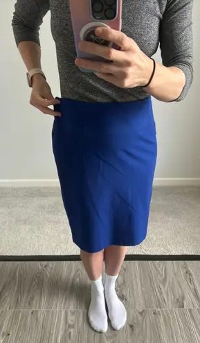 New York & Co. Blue Pencil Skirt