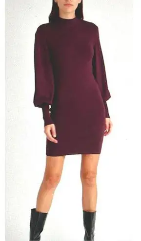 Vera Moda Holly Karris Blouson Sleeve Sweater Dress