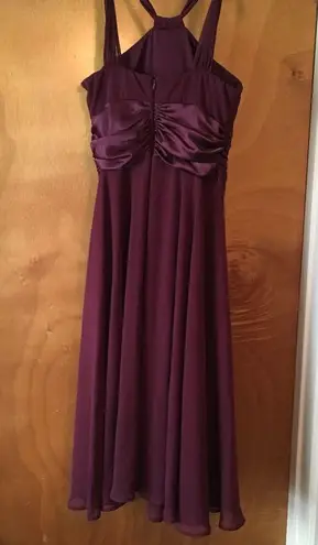 Connected Apparel NWT Plum Semiformal Chiffon Midi Length