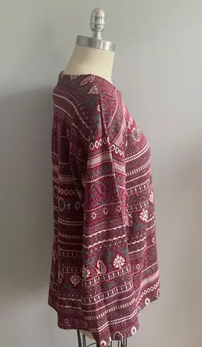 Bobbie & Brooks Bobbie Brooks Sport Vintage Fair Isle Top- Size Medium