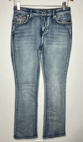 C est. 1846 denim classic fit jeans with‎ pocket bling size 4 Blue thumbnail 1