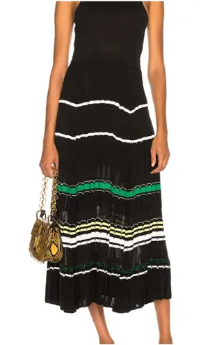 Proenza Schouler Striped Knit Midi Skirt Sz Small