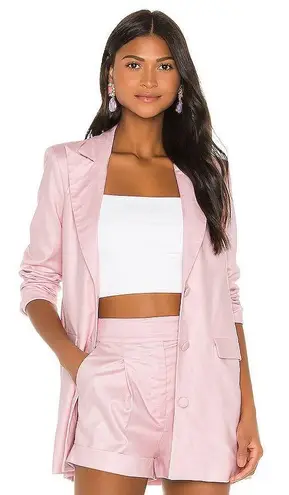 Camila Coelho Pedrina high rise shorts in pink lemonade size S small NWOT