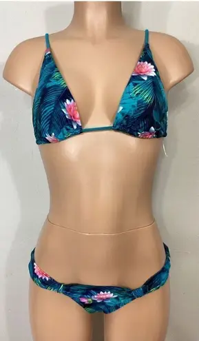 REEF New. tropical bikini set. S-top/L-bottom