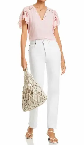 Ramy Brook Rochelle Scalloped Eyelet Candy Pink
Top Medium Casual Office Wear