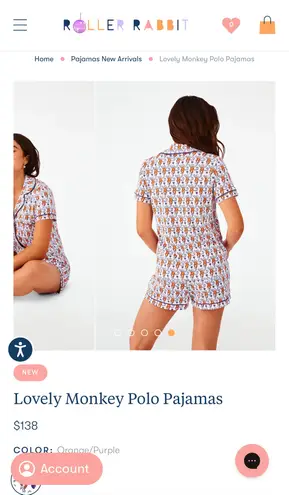 Roller Rabbit Pajamas