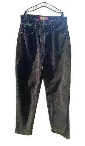 EUC Empyre High Waisted 1990s reproduction Ladies’ black corduroy pants size 4