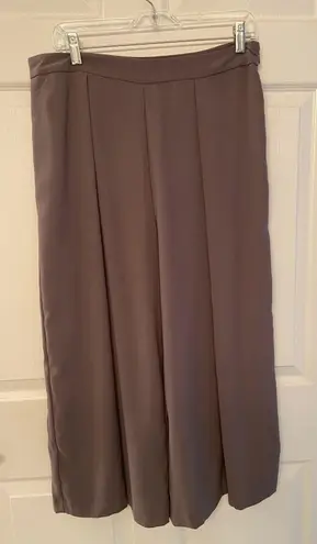 simply styled grey/taupe Culotte size 12