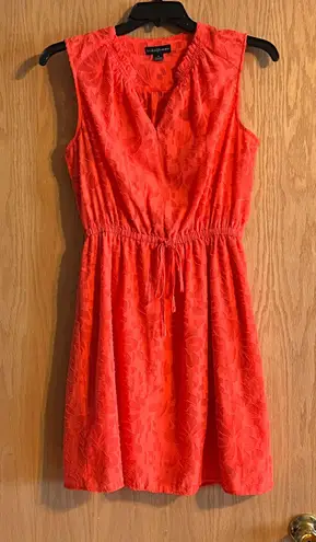 Tribal Orange/coral Dress Sz Medium