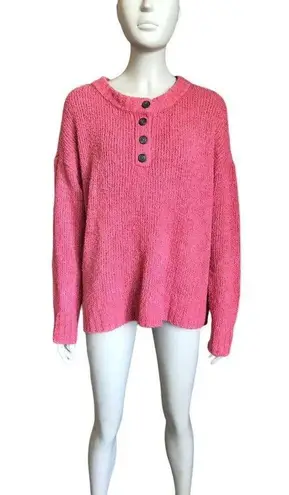 American Eagle  Red Jegging Fit Long Sleeve Sweater