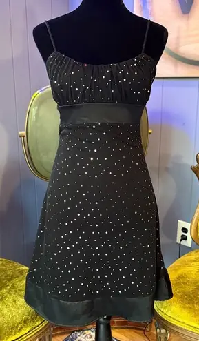Vintage Y2K Taboo Sparkly Party Dress Size Black Size M
