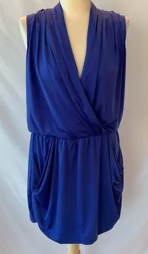 Rachel Rachel Roy semi formal party cocktail dress Blue