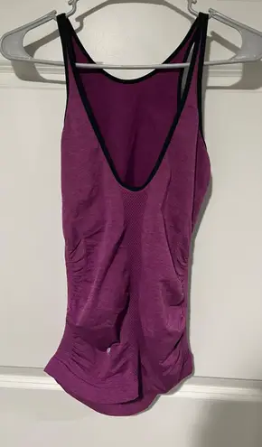 Lululemon Athletics Purple Pink Ruched Tank Top