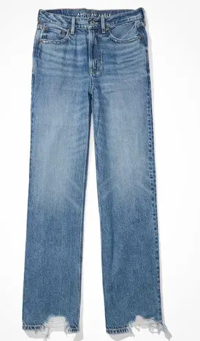 American Eagle Dreamy Drape Super Hi-Rise Baggy Wide Leg Jean