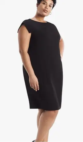 MM.LaFleur M.M. Lafleur The Sarah Crepe Midi Dress in Black