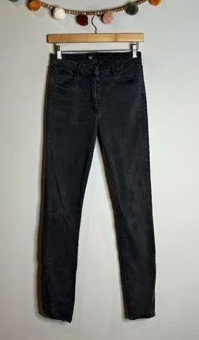 3x1  washed black skinny jeans