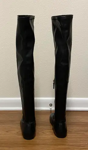 ZARA Flat Thigh High Boots