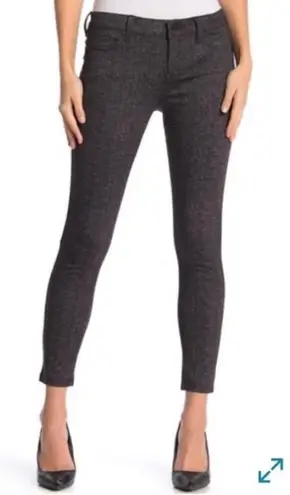 Liverpool Amelia 4 / 27 Gray Tweed Printed Ankle Skinny Stretch Dress Pants