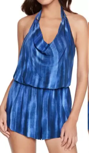 Magicsuit Dungarees Marisa One Piece Romper Swimsuit Blue Size 12