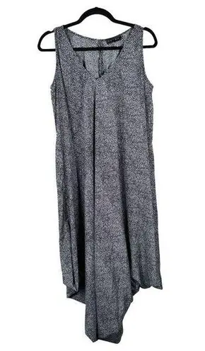 Hatch Flowy Oversized Parachute Lagenlook Sleeveless Maxi Dress One Size Black Size undefined