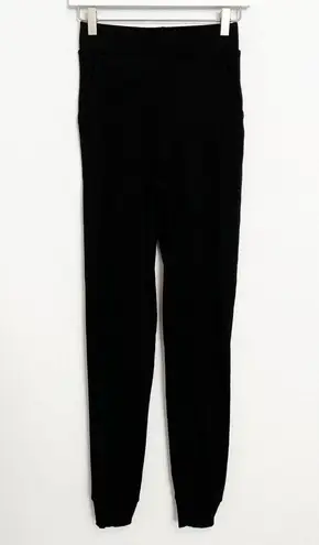 Naked Wardrobe NWOT  Gotta Get Snatched Ribbed Jogger Pants Black New Size Medium