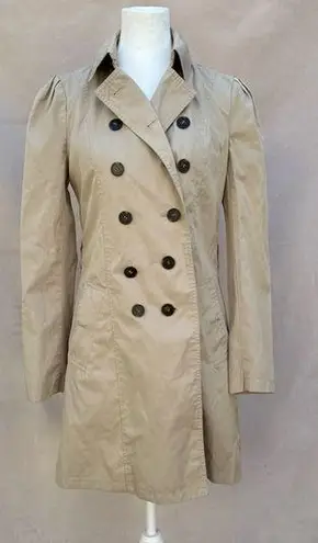 Small pelle studio trench coat Tan