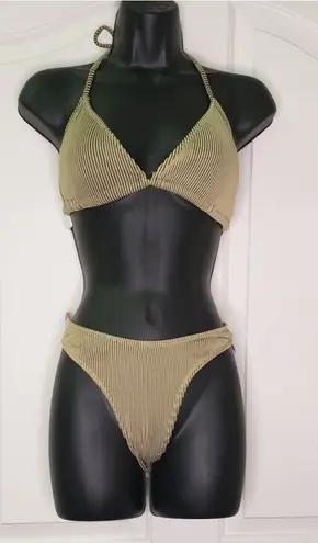 NWOT 3 Piece Bikini Swimsuit Size L