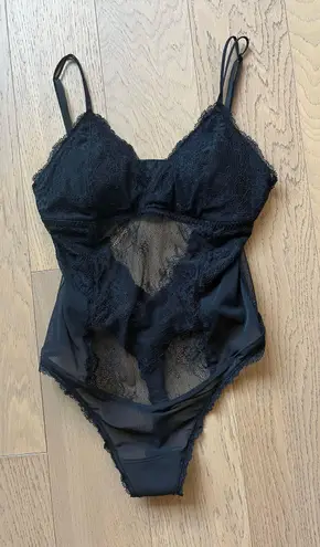 Abercrombie & Fitch Abercrombie Black Vintage Lace Bodysuit