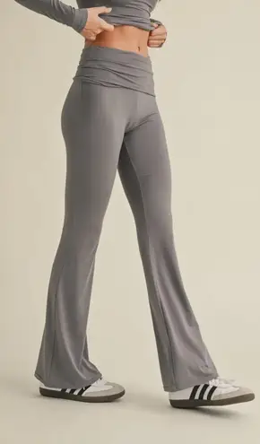 Kimberly Gray Flare Pants Butter Soft